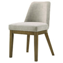  Coaster Furniture Castlewood 109352 Upholstered Side Chair - Light Tan IMAGE 4