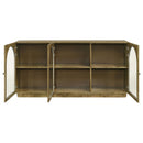  Coaster Furniture Castlewood 109355 71-inch Dining Sideboard Buffet Server - Brown Oak IMAGE 4