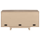  Coaster Furniture Kailani 109385 4-Door Cane Sideboard Buffet Cabinet - Beige Oak IMAGE 8