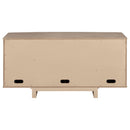  Coaster Furniture Kailani 109385 4-Door Cane Sideboard Buffet Cabinet - Beige Oak IMAGE 8