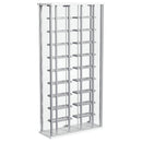  Coaster Furniture Montara 182037 Tempered Glass Wine Storage LED Curio Cabinet - Chrome IMAGE 13
