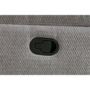  Coaster Furniture Gilson 602553 Chenille Upholstered Glider Recliner Chair - Grey IMAGE 10