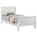  Size_Twin -- Coaster Furniture Louis Philippe Panel Bed IMAGE 3