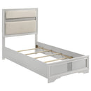  Size_Twin -- Coaster Furniture Miranda Upholstered Panel Bed IMAGE 1