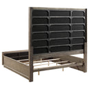  Size_King -- Durango 223271KE 80-inch Eastern King Panel Bed - Taupe Oak IMAGE 4