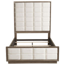  Size_Queen -- Coaster Furniture Durango Upholstered Panel Bed IMAGE 4