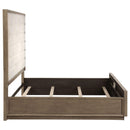  Size_Queen -- Coaster Furniture Durango Upholstered Panel Bed IMAGE 6