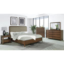  Size_Queen -- Coaster Furniture Maderia Upholstered Panel Bed IMAGE 5