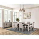  Furniture of America Vestby FM3597GY-SV Server IMAGE 2
