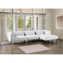  Furniture of America Paderborn FM63002LG-SECT-R Sectional, Right Chaise IMAGE 2
