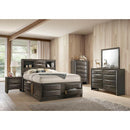  Furniture of America Zosimo FM7210GY-N Night Stand IMAGE 2
