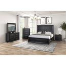  Furniture of America Ashbourne FM7415BK-M Mirror IMAGE 2