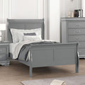  Color_Grey Size_Twin -- Louis Philippe FM7866GY-T Twin Bed IMAGE 1