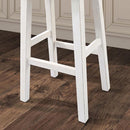  Furniture of America Biasca FM-BR3001WH-24-2PK 24" Stool IMAGE 4