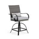  Furniture of America Arosa GM-2025-2PK Counter Height Swivel Arm Chair IMAGE 3