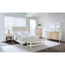  Size_Queen --  Coaster Furniture Bexhill Upholstered Panel Bed IMAGE 7