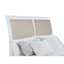  Size_King --  Bexhill 223471KE 56-inch Upholstered Eastern King Panel Bed - White IMAGE 9