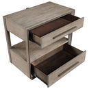  Coaster Furniture Durango 223272 2-Drawer Nightstand Bedside Table - Taupe Oak IMAGE 9