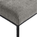  Color_Grey -- Reeves Grey Chenille Fabric Upholstered Dining Side Chair IMAGE 7
