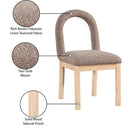  Color_Brown -- Meridian Conrad Dining Chair IMAGE 10
