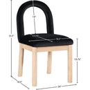  Color_Black -- Meridian Conrad Dining Chair IMAGE 9
