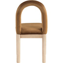  Color_Saddle -- Conrad Saddle Velvet Upholstered Dining Chair IMAGE 5