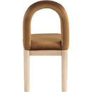 Meridian Conrad Saddle Velvet Dining Chair IMAGE 5