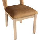  Color_Saddle -- Conrad Saddle Velvet Upholstered Dining Chair IMAGE 7