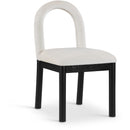  Color_Cream -- Conrad Cream Velvet Upholstered Dining Chair IMAGE 1
