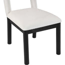  Color_Cream -- Conrad Cream Velvet Upholstered Dining Chair IMAGE 7