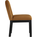  Color_Saddle -- Conrad Saddle Velvet Upholstered Dining Chair IMAGE 4