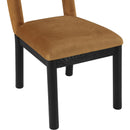  Color_Saddle -- Conrad Saddle Velvet Upholstered Dining Chair IMAGE 7