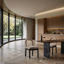  Color_Taupe -- Conrad Taupe Velvet Upholstered Dining Chair IMAGE 2