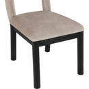  Color_Taupe -- Conrad Taupe Velvet Upholstered Dining Chair IMAGE 7