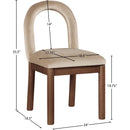 Color_Beige -- Meridian Conrad Dining Chair IMAGE 8