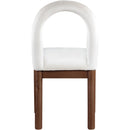  Color_Cream -- Conrad Cream Velvet Upholstered Dining Chair IMAGE 5