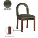  Color_Green -- Conrad Green Velvet Upholstered Dining Chair IMAGE 9