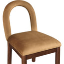  Color_Saddle -- Conrad Saddle Velvet Upholstered Dining Chair IMAGE 6