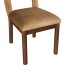  Color_Saddle -- Conrad Saddle Velvet Upholstered Dining Chair IMAGE 7