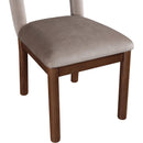  Color_Taupe -- Conrad Taupe Velvet Upholstered Dining Chair IMAGE 7