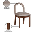  Color_Taupe -- Conrad Taupe Velvet Upholstered Dining Chair IMAGE 9