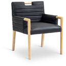  Color_Black -- Meridian Aimee Arm Chair IMAGE 1