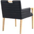  Color_Black -- Meridian Aimee Arm Chair IMAGE 6