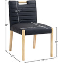  Color_Black -- Meridian Aimee Dining Chair IMAGE 9