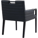  Color_Black -- Meridian Aimee Arm Chair IMAGE 5