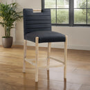  Color_Black -- Meridian Aimee Counter Height Stool IMAGE 2