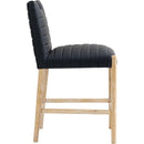  Color_Black -- Meridian Aimee Counter Height Stool IMAGE 4