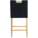  Color_Black -- Meridian Aimee Counter Height Stool IMAGE 5