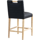  Color_Black -- Meridian Aimee Counter Height Stool IMAGE 6