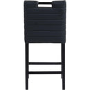  Color_Black -- Meridian Aimee Counter Height Stool IMAGE 5